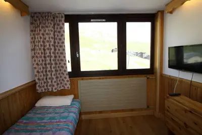 Image de Studio cosy avec kitchenette équipée à Tignes
