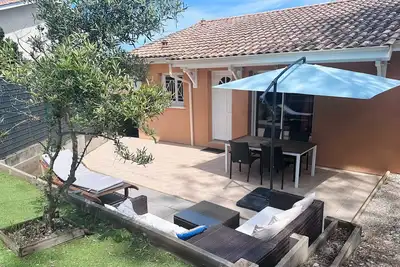 Jolie maison individuelle située dans un quartier privilégié à proximité plage