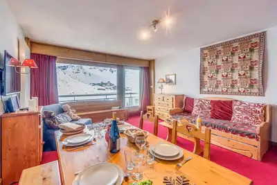 Image de T2 Premium, rénové, 4 pers, balcon sud, proche pistes
