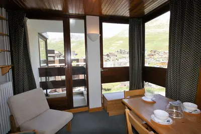 Image de Studio Sud\/Ouest, Balcon, Pied des Pistes, Proche Commerces, Parfait pour 4 Pers.