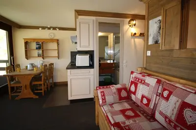 Image de Studio cabine 4 pers - Balcon - Tignes - Pied des pistes