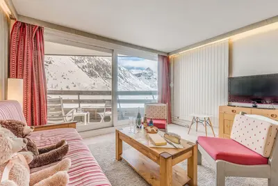 Image de 3 pièces rénové 3* - familial et spacieux, 2 salles de bain, balcon, Tignes