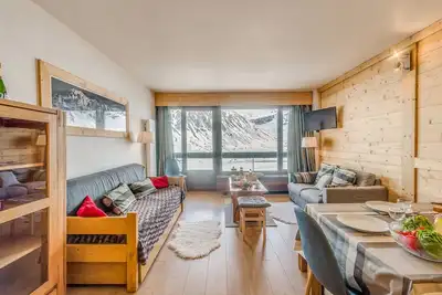 Image de Appartement rénové 3*, ski au pied, vue sur le lac