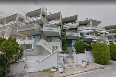 Image de Istio, maison en bord de mer avec vue magnifique sur la mer