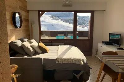 Image de Charmant Studio + Coin montagne (22m2 – 4Pers. )