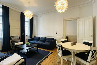 Image de Appartement à Copenhague avec 2 chambres à coucher, 4 couchages