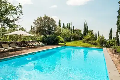 Image de Maison de vacances privée avec Wifi, climatisation, piscine privée, Tv, patio, vue panoramique