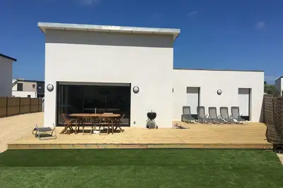Image de Maison contemporaine à 300 m de la mer 6 personnes