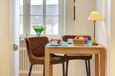 Image de Appartement avec terrasse au milieu du village historique de Hambach / Pfalz