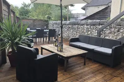 Image de Maison de vacance à la montagne, Terrasse privée sans vis à vis toute équipée!