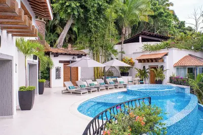 Image de Casa Sueños del Mar - Villa de luxe, Conchas Chinas, vue, privée, entièrement équipée