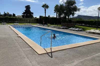 Super Appartement Lili Cala Bona, piscine-1min plage \/ plage, 2 pers, Wifi