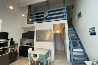 Image de Appartement avec terrasse, parking et vue sur port Ă Capbreton