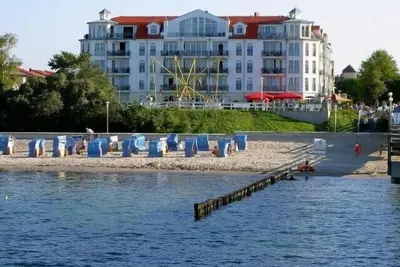 Appartement dans Kuehlungsborn directement avec vue sur la mer dans un emplacement central à l'embarcadère