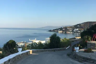 Appartement vue panoramique pour 2 personnes près de la plage d'Ornos