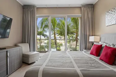 Image de Vue Sur La Plage - Eagle Beach - Levent Resort - Condo Imperial Blossom 1br - Lv204-1