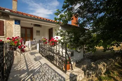 Image de Maison de vacances dans Labin avec terrasse, Climatisation, Wifi, Machine Ă laver (4866-1)