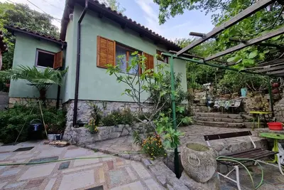Appartement dans Ičići avec vue mer, terrasse, Wifi (4870-1)