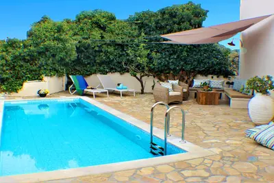 Image de Villa traditionnelle Querini Ă Alikampos, Ă 9 km de la plage de sable