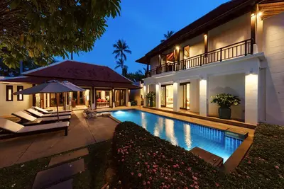 Villa de luxe \"Plumeria\" avec piscine privée, accès jardin et plage