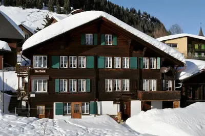 Image de Appartement de vacances Mürren pour 1 - 3 personnes avec 1 chambre à coucher - Logement de vacances
