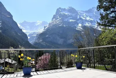 Image de Appartement de vacances Grindelwald pour 1 - 4 personnes avec 1 chambre à coucher - Appartement de v