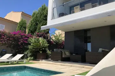 Image de Hello Mallorca Belle villa moderne, piscine privative, 🏊‍♀️bord de mer. 🏖️🤩