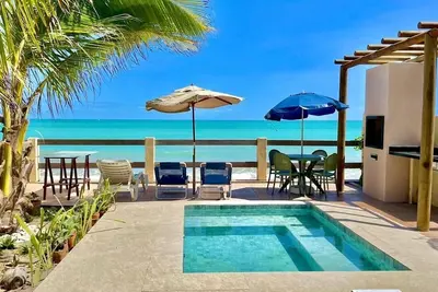 Image de Paradis sans pétrole sur la plage d'Ipioca