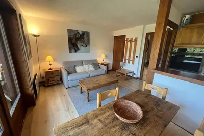 Image de Studio 4 pers - Balcon - Proximité pistes et golf - Tv - Garage - Animaux Ok - Tennis en été