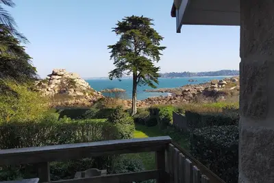 Image de Vue mer Côte Granit Rose, maison 4 personnes
