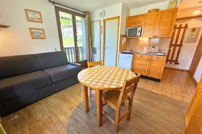 Image de Studio confortable pour 2 personnes, centre village, proche téléski - Saint Martin de Belleville