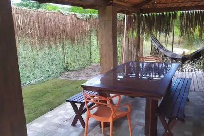 Louer ÉTÉ 2019! ! ! ! Maison de vacances Taipu de Fora, à 400 mètres de la plage.