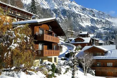 Image de Appartement de vacances Wengen pour 1 - 2 personnes avec 1 chambre à coucher - Appartement de vacanc