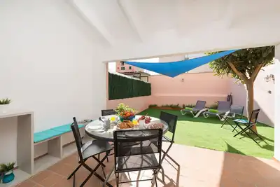 Image de Ca Na Rosa (Es Portitxol) - Beautiful house in es Portitxol, boasting a great back terrace