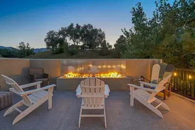 Image de Patio sur le toit moderne | Maison de ville nouvelle construction dans Cos