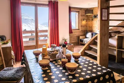 Image de Val Thorens Esprit Chalet FÜR Dieser Superbe 3 Pies 6 Pers. Near All