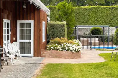 Image de The Pool House❤️Évasion champêtre privée et romantique❤️Lit King