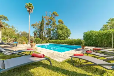 Image de Maison de vacances privée avec piscine privée, Wifi, Tv, patio, animaux admis, vue panoramique