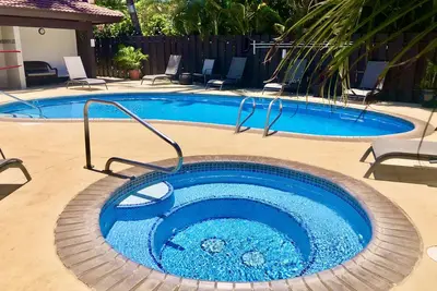 Image de Magnifique, 2 chambres / 2 salles de bain Loft situé dans Tropical, Lush Complex