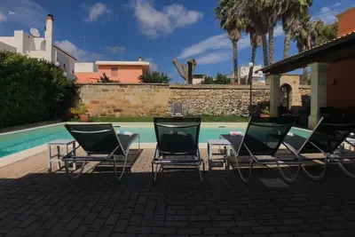 Villa Eva: old mansion with swimming pool in Santa Maria di Leuca