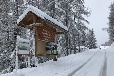 Image de Joli Chalet Leon situé à Plangagnant (1650 m) La Plagne - télésiège de La Roche