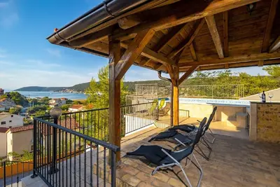 Apartment Lapida A1 with Balcony