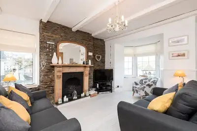 Image de Magnifique chalet Looe avec vue imprenable et parking