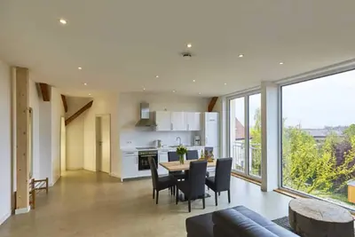 Image de Appartement pour 1-5 personnes avec une vue fantastique sur le Taubertal