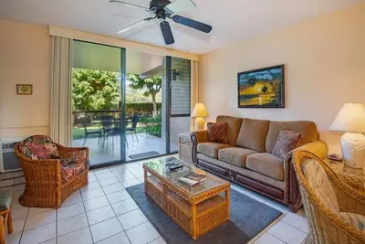 Image de Ground Floor Ease w/Kitchen, Laundry, WiFi, Lanai, Flat Screen+Ac–Kamaole Sands 4104