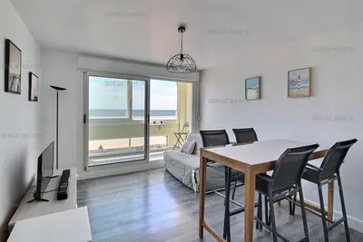 Image de 3esplanade : idéalement situé, Appt face mer 5 pers, emplct parking privé