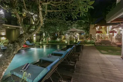 Image de Chambre privée Dlx dans la région de Jimbaran, piscines, bars, bon emplacement