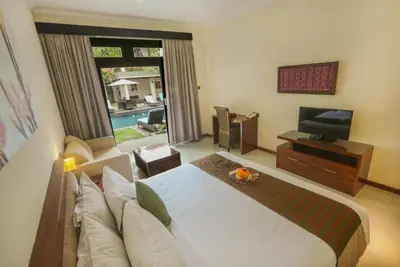 Image de Chambre de luxe dans un petit complexe à Jimbaran, parfait pour les jeunes mariés