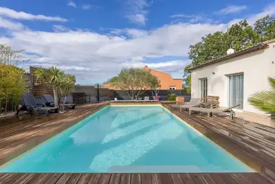 Image de Maison de vacances privée avec climatisation, Wifi, piscine privée, Tv, patio, parking