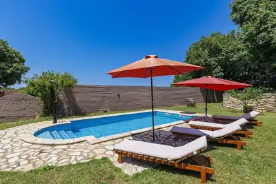 Image de Maison de vacances privée avec climatisation, piscine privée, Wifi, Tv, terrasse, parking
